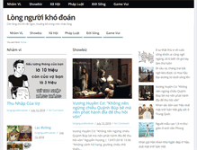 Tablet Screenshot of longnguoikhodoan.com